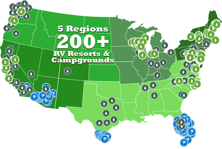 Thousand 2025 trail campgrounds