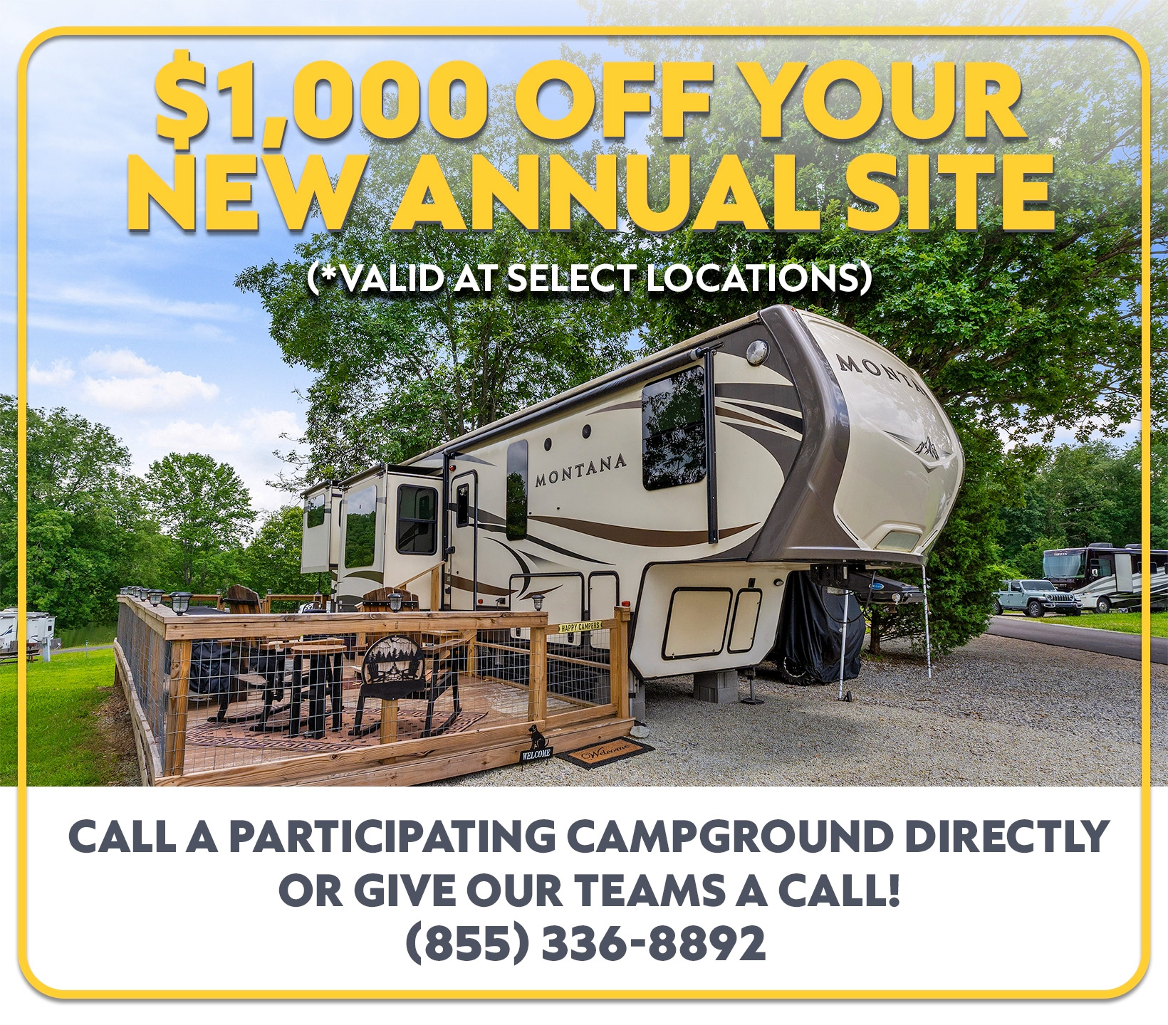 Annual Site Offer - $1000 Off