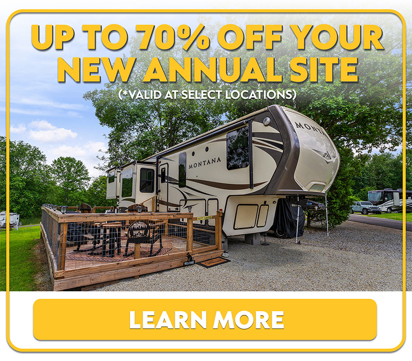Thousand Trails - Up To 70% Off Annual Sites!