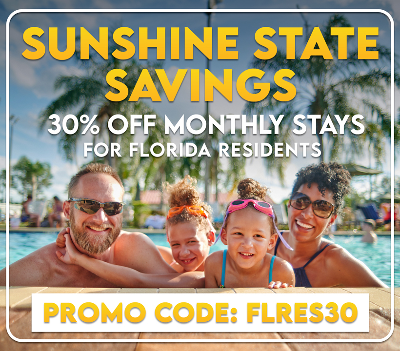 Sunshine State Savings | 25% Off Weekly Stays For Florida Residents