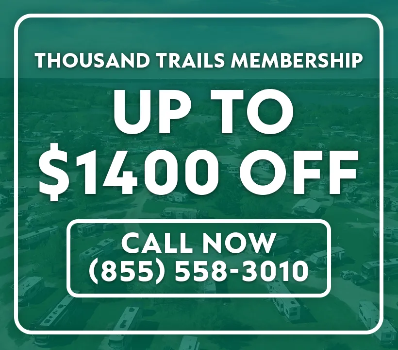 Thousand Trails New Membership Special