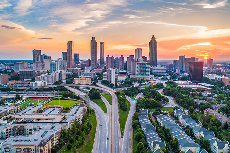 RV campgrounds near Atlanta Mercedes-Benz Stadium for FIFA World Cup 2026