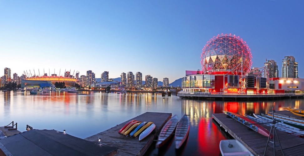 RV campgrounds near Vancouver BC Place for FIFA World Cup 2026